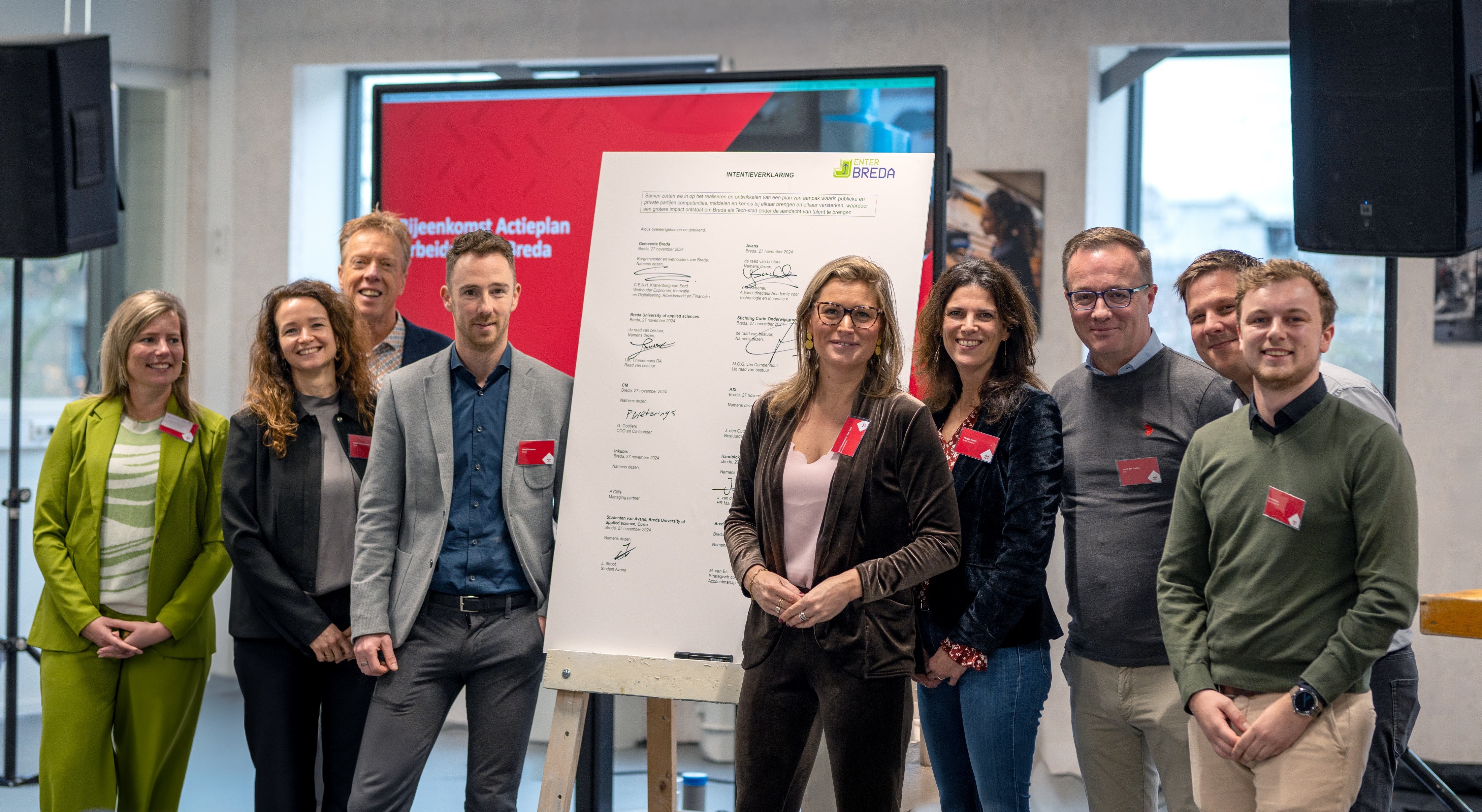 ENTER Breda signs covenant and puts Breda on the map as tech region