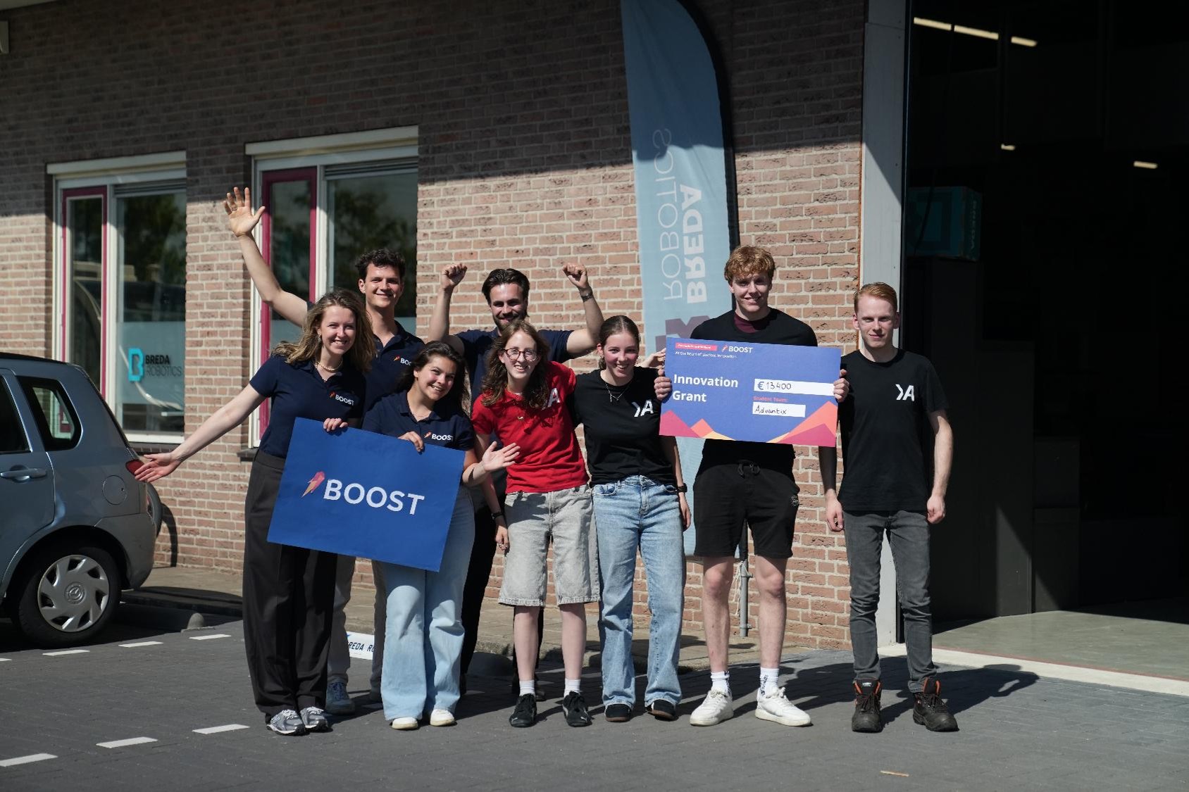 Team Advantix ontvangt de Innovation Grant