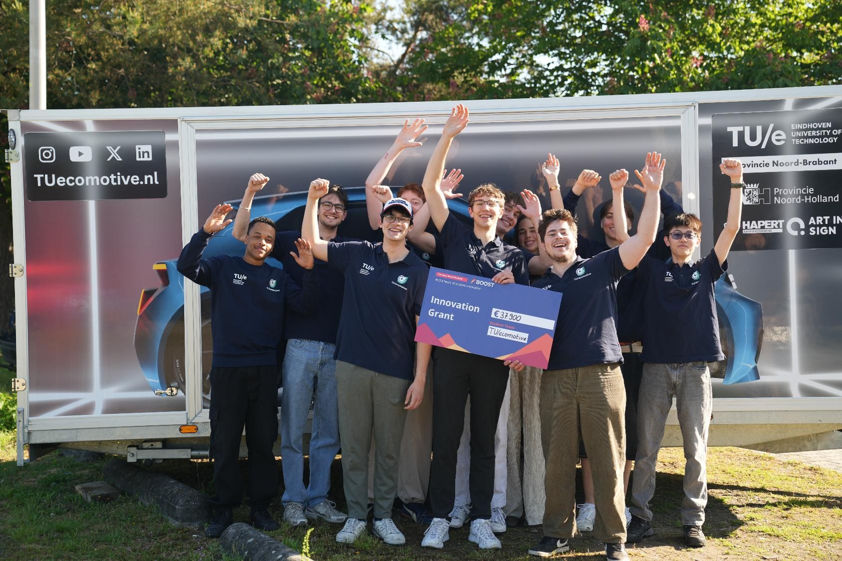 TU/ecomotive ontvangt de Innovation Grant